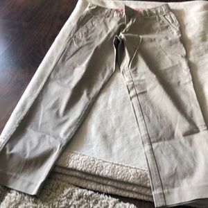 Banana republic stretch cropped pant